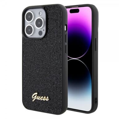 Guess iPhone 15 Pro Skal Square Mirror Svart
