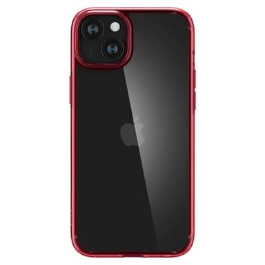 Spigen iPhone 15 Skal Ultra Hybrid Red Crystal