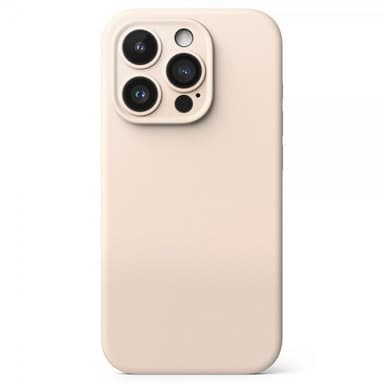 Ringke iPhone 15 Pro Skal Silicone Magnetic Pink Sand