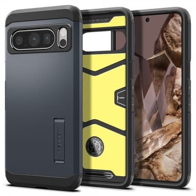 Spigen Google Pixel 8 Pro Skal Tough Armor Metal Slate