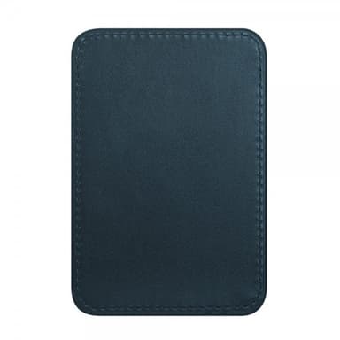 DUX DUCIS MagSafe Korthållare Magnetic Leather Wallet Blå