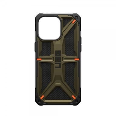 Urban Armor Gear (UAG) iPhone 15 Pro Max Skal Monarch Kevlar Element Green