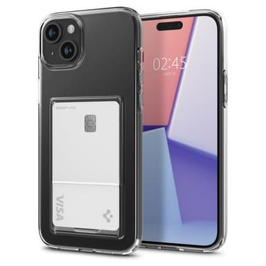 Spigen iPhone 15 Plus Skal Crystal Slot Crystal Clear