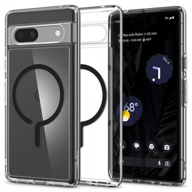 Spigen Google Pixel 7a Skal Ultra Hybrid OneTap Ring MagFit Svart