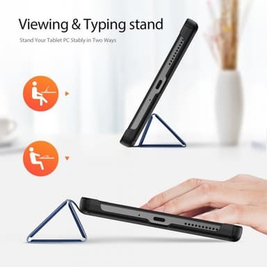 DUX DUCIS Lenovo Tab M8 (4th gen) TB300 Fodral DOMO Series Blå