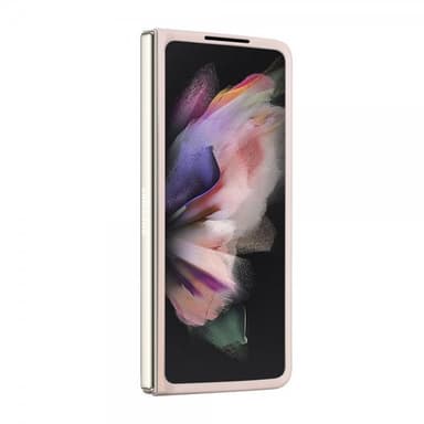 Guess Samsung Galaxy Z Fold 5 Skal 4G Metal Triangle Strass Rosa