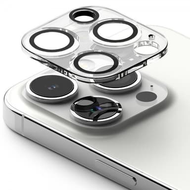 Ringke iPhone 15 Pro Kameralinsskydd Camera Protector Glass 2-pack