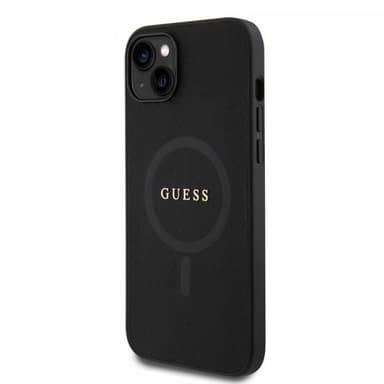Guess iPhone 15 Plus Skal Saffiano MagSafe Svart