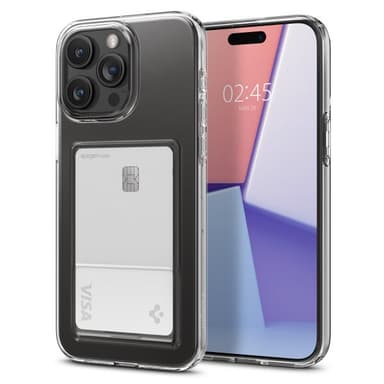 Spigen iPhone 15 Pro Max Skal Crystal Slot Crystal Clear