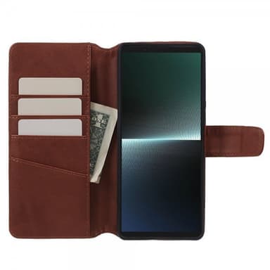Nordic Covers Sony Xperia 1 V Fodral Essential Leather Maple Brown