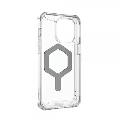 Urban Armor Gear (UAG) iPhone 15 Pro Max Skal Plyo MagSafe Ice Silver