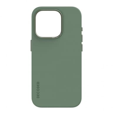 Decoded iPhone 15 Pro Skal Silicone Backcover Sage Leaf Green
