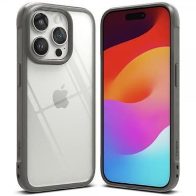 Ringke iPhone 15 Pro Skal Fusion Bold Grå