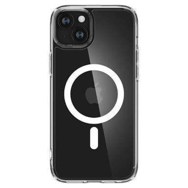 Spigen iPhone 15 Skal Ultra Hybrid MagFit Vit