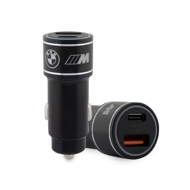 BMW Billaddare M Car Charger USB-A/USB-C PD + QC 3.0 36W