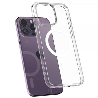 Spigen iPhone 14 Pro Skal AirSkin Hybrid MagFit Vit