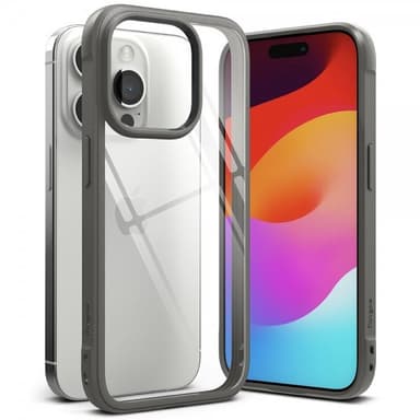 Ringke iPhone 15 Pro Max Skal Fusion Bold Grå