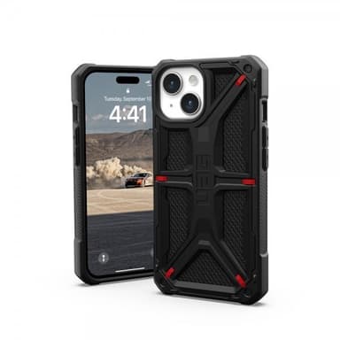 Urban Armor Gear (UAG) iPhone 15 Skal Monarch Kevlar Black