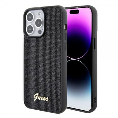Guess iPhone 15 Pro Max Skal Square Mirror Svart