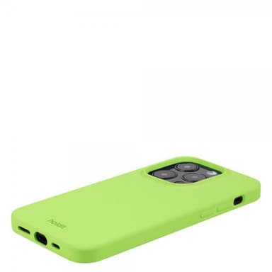 holdit iPhone 14 Pro Skal Silikon Acid Green