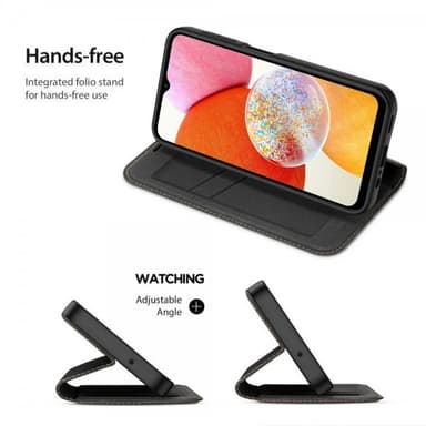 DUX DUCIS Samsung Galaxy A14 Fodral Skin X2 Series Svart