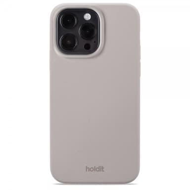 holdit iPhone 15 Pro Max Skal Silikon Taupe