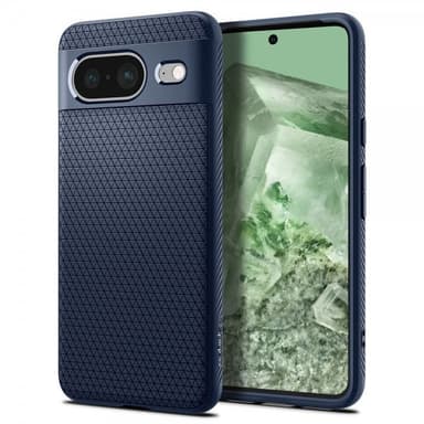 Spigen Google Pixel 8 Skal Liquid Air Navy Blue