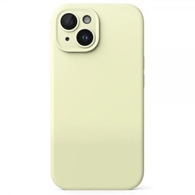 Ringke iPhone 15 Plus Skal Silicone Magnetic Sunny Lime