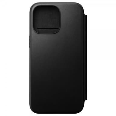 NOMAD iPhone 15 Pro Max Fodral Modern Leather Folio Svart