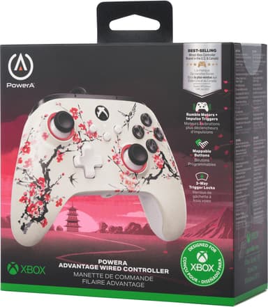PowerA Xbox Advantage USB-C trådbunden gamepad Warriors Nirvana Edition
