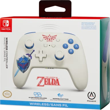 PowerA Nintendo Switch trådlös spelkontroll Zelda Edition