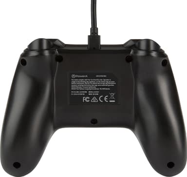 PowerA Nintendo Switch med USB-ansluten spelkontroll (svart)
