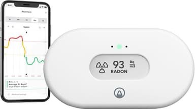 Airthings View Radon, radonmätare 2989