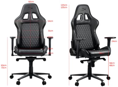 HyperX Blast gamingstol (svart)