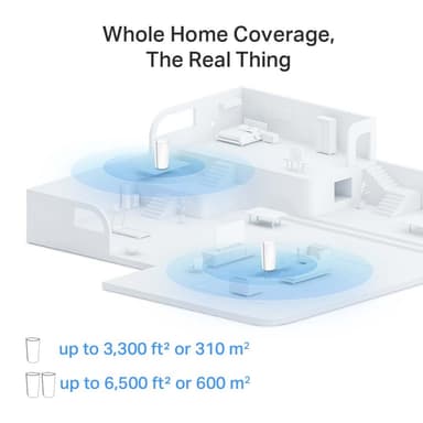 TP-Link Deco XE200 AXE11000 mesh-WiFi system (1-pack)