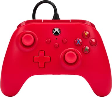 PowerA Xbox USB-C trådbunden gamepad (röd)