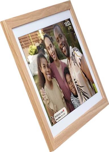 Denver Frameo 21,5" social fotoram PFF-2162LW (brun)