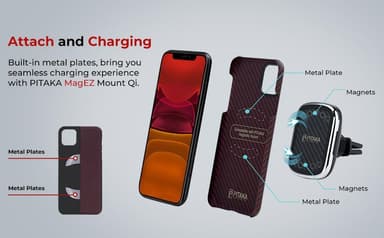 MagEZ Case iPhone 11 serien iPhone 11 / Black/Red