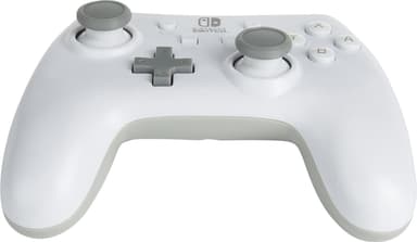 PowerA Nintendo Switch trådbunden USB-spelkontroll (vit)