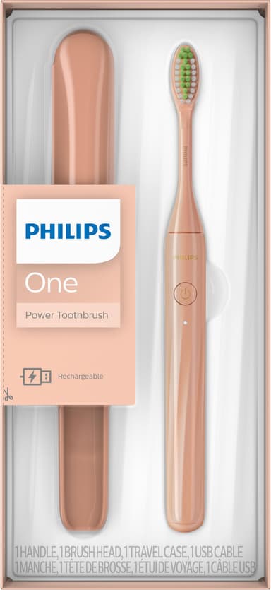 Philips One eltandborste HY1200/25 (shimmer)