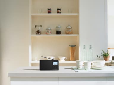 Sony bärbar DAB+/FM-radio XDR-S41D (svart)