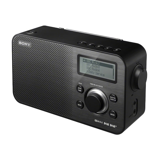 Sony DAB+ Radio XDR-S60DBP (svart)