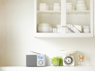 Sony DAB+/FMradio XDRS61 (vit) Elgiganten