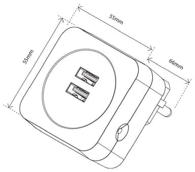 Heatit Z-Repeater Z-Wave räckviddsförlängare