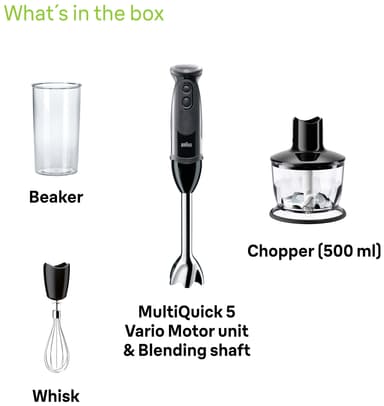 Braun Multiquick 5 Vario Stavmixer MQ5235BK