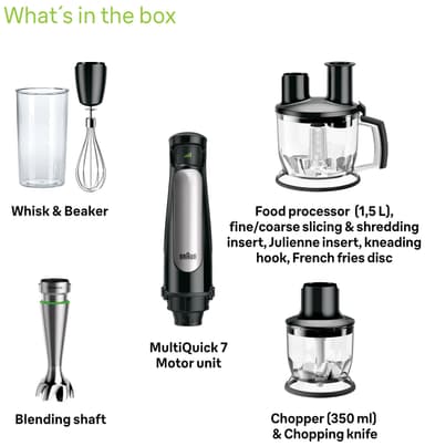 Braun Multiquick 7 Stavmixer MQ7085X