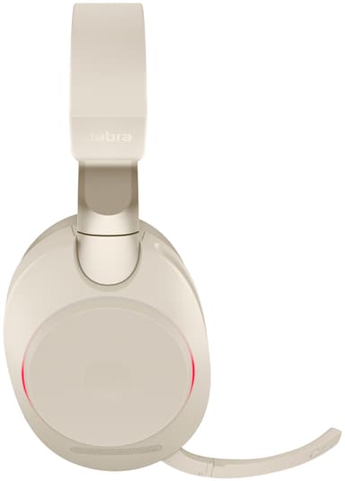 Jabra Evolve2 85 UC USB-A hörlurar (beige)