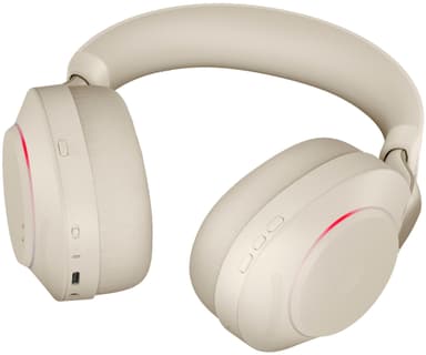 Jabra Evolve2 85 UC USB-A hörlurar (beige)