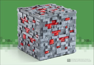 Minecraft Redstone Ore dekorationslampa