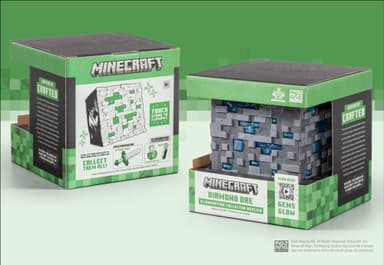 Minecraft Diamond Ore dekorationslampa